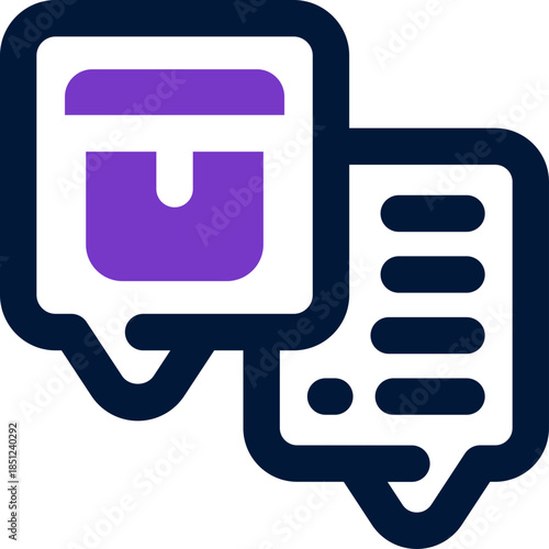 feedback duotone icon. Sleek and modern vector icon for websites, mobile apps, marketing materials, and corporate design. Fully scalable and ready to use.