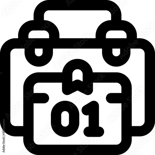 event line icon. Clean and minimalist vector icon for websites, mobile apps, presentations, and logos. Fully scalable and customizable for any project.