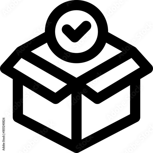 product line icon. Clean and minimalist vector icon for websites, mobile apps, presentations, and logos. Fully scalable and customizable for any project.