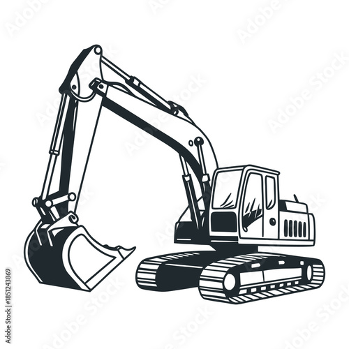 US Excavator SVG