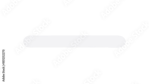 Minimalist white rounded rectangle on a plain background, representing simplicity and modern design elements