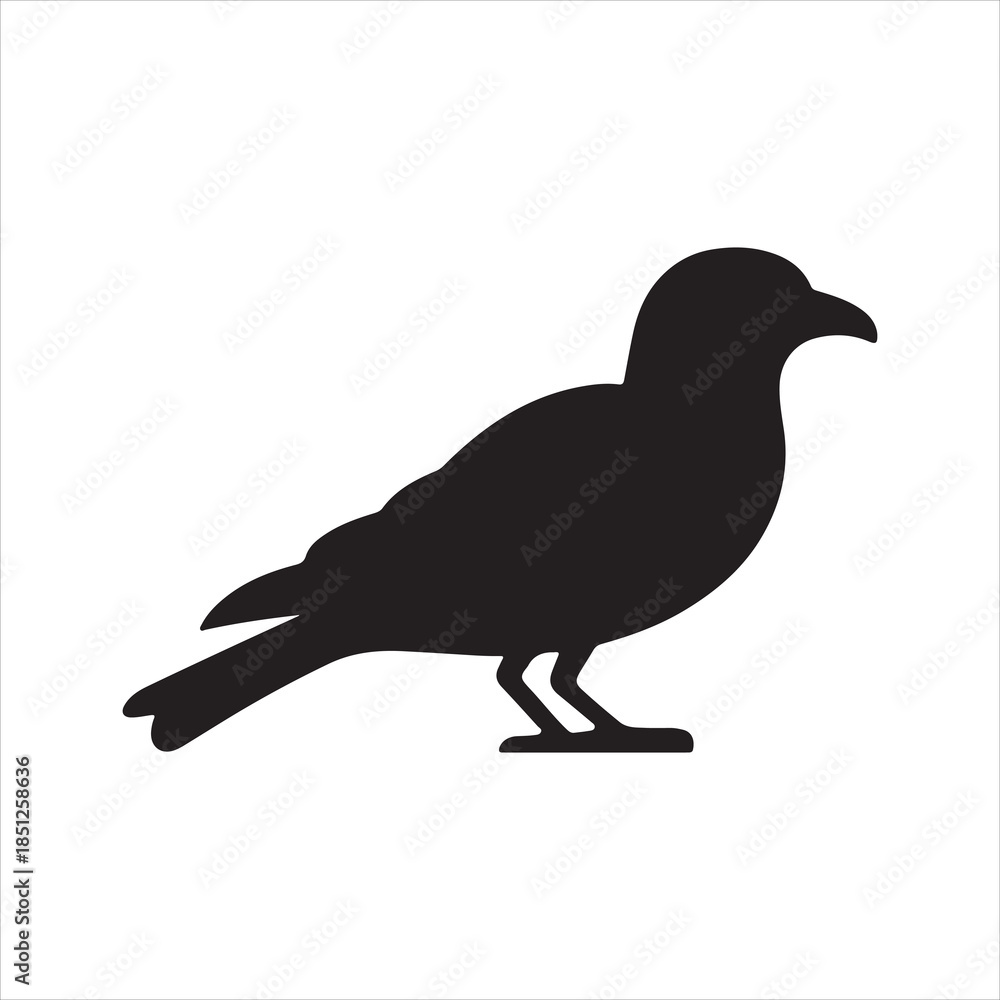 Fototapeta premium pigeon silhouette vector
