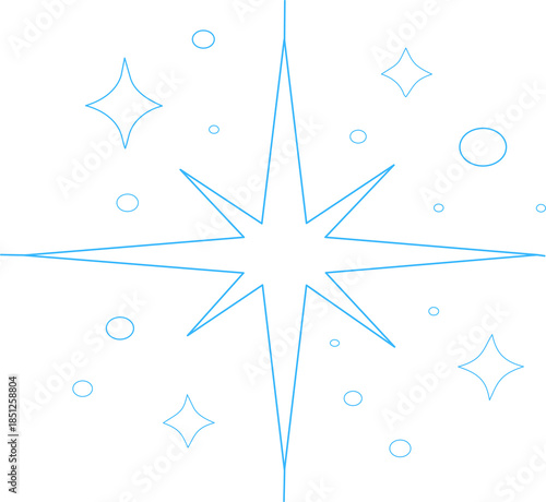 christmas star background