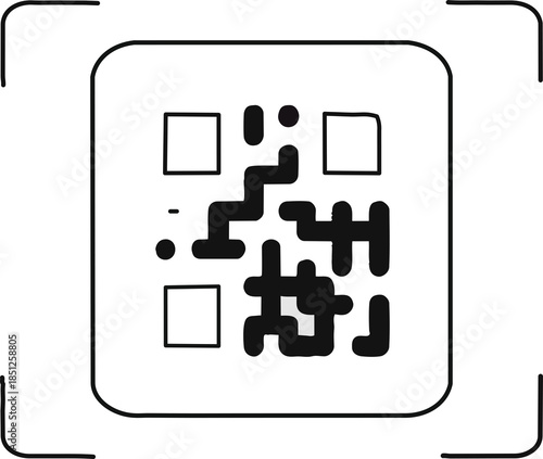 vector illustration of a computer icon