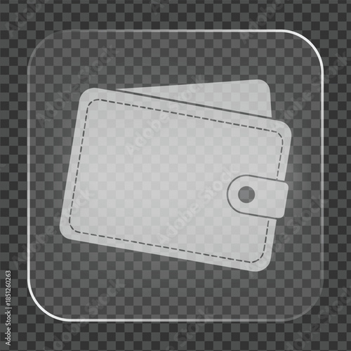 Wallet Icon Finance Payment Cardholder Security Concept