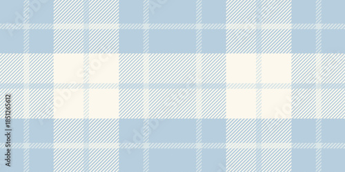Seamless Scottish tartan. Trendy pastel sky blue color