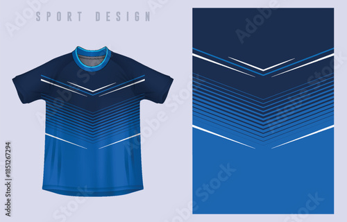 T-shirt design for sportswear sport jersey pattern background graphic design apparel
