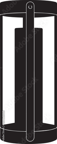 Paper towel holder silhouette kitchen roll dispenser stand vertical accessory