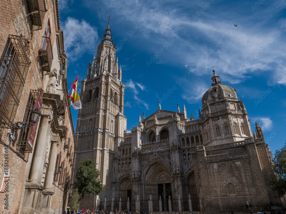 Fototapeta premium Toledo was the capital of Spain with Christian, Arab and Jewish culture.