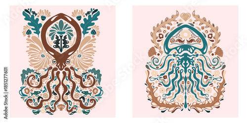 2 чайник и чашки