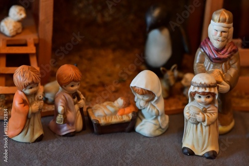 Obraz na plátne Nativity Scene