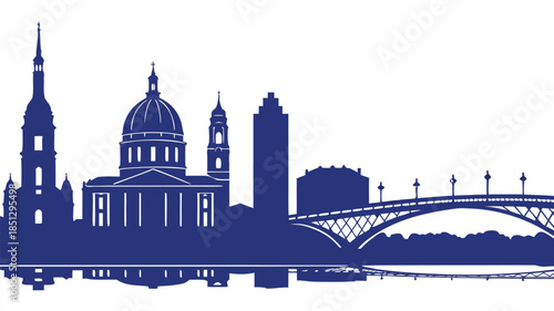 Vector illustration colorful phoenix bird with wings spread wide