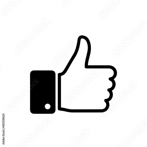 Thumbs up like symbol