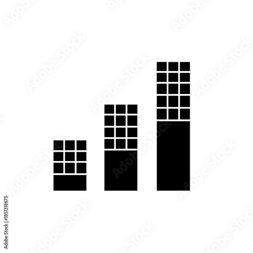 Abstract building silhouettes