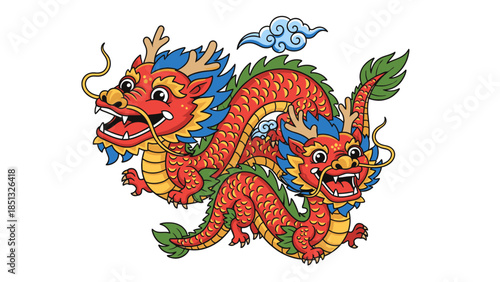 chinese dragon statue