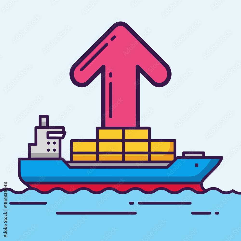 Obraz premium Export Icon