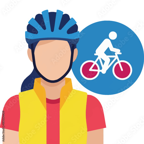 Cyclist Icon