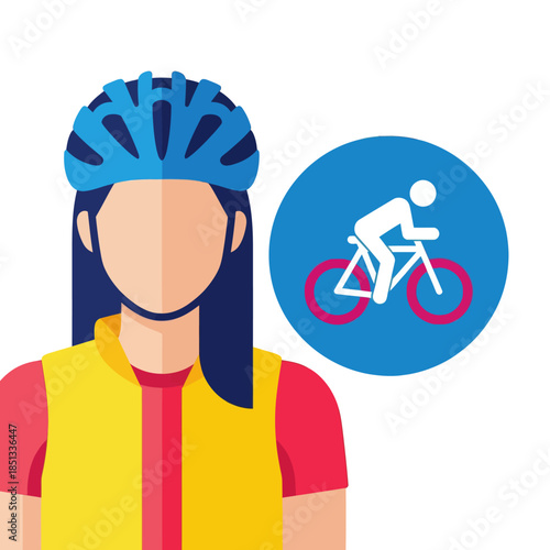 Cyclist Icon
