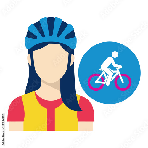 Cyclist Icon