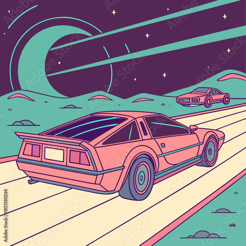 Retro Astral Highway