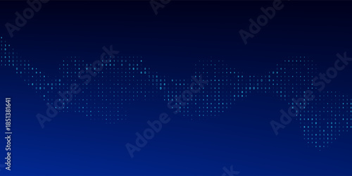 Blue Binary Data Software Programming Code Background. Random Parts of Program Code. Digital Data Technology Concept. 1 0 Machine Code