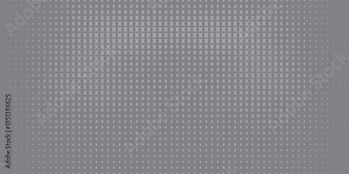 Abstract pattern of dots forming a grid with varying densities.