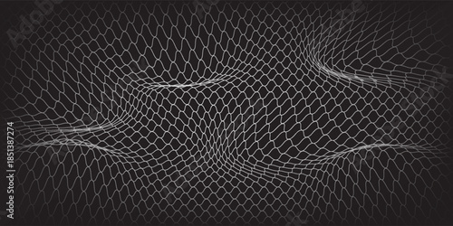 Mesh texture for fishing nets. Seamless pattern for sportswear or soccer goal, volleyball net, basketball hoop, hockey, athletics. Abstract net background