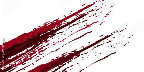 Vector shapes with a halftone dots screen print texture. Glitch distorted grunge layer . Noise destroyed texture . Trendy defect error shapes . Overlay grunge texture . Distressed effect .