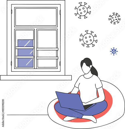 Simple vector file illustration