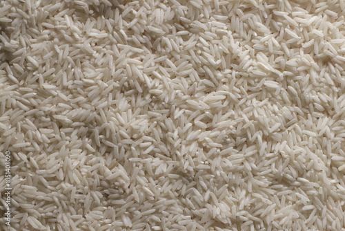 Rice close up studio shot over