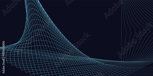 Light blue dynamic abstract vector background with diagonal lines. Trendy classic colors . 3d cover of business presentation banner for sale evening party event. A fast-moving soft dot shadow