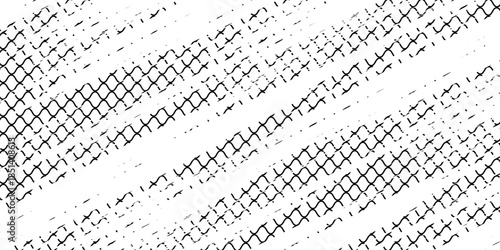 Mesh texture for fishing nets. Grunge pattern for sportswear or soccer goal, volleyball net, basketball hoop, hockey, athletics. Mesh background. Vector