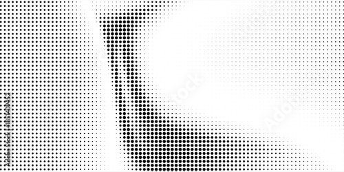Basic halftone dots effect in black and white color. Halftone effect. Dot halftone. Black white halftone.Background with monochrome dotted texture.