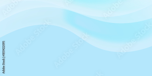 Abstract white wavy glowing lines on a blue background. Futuristic digital high-technology pattern. Health Care concept. eps10
