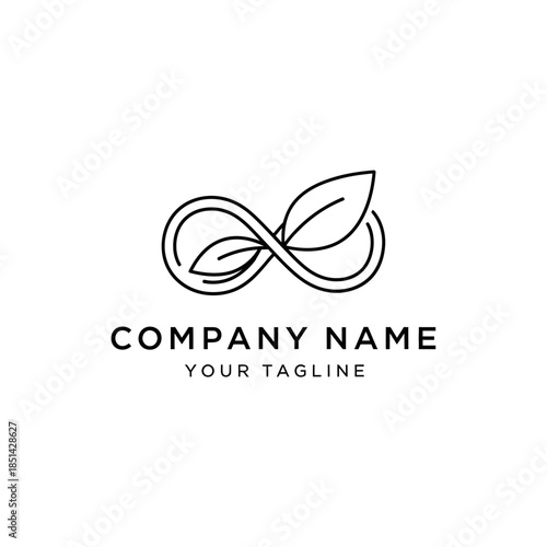 vector logo design for wellness company