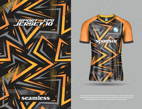 Sublimation printing jersey design for tshirt sports team