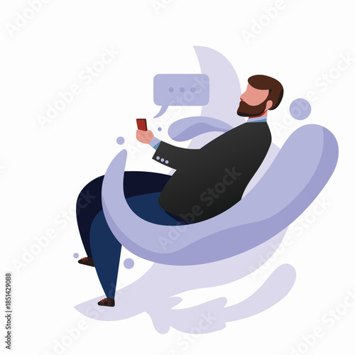 cartoon illustration of a diver