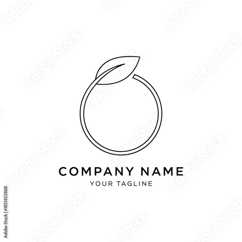vector logo design for wellness company