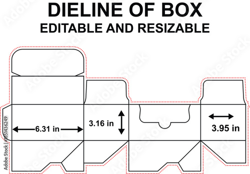 Custom dimensions display boxes/stands auto lock bottom dieline