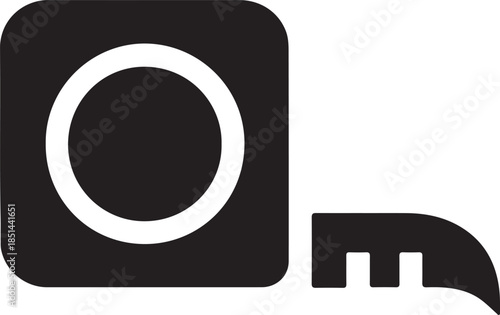 A simple black musical note icon depicted on five horizontal staff lines