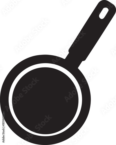 A simple black and white illustration of a folded paper airplane