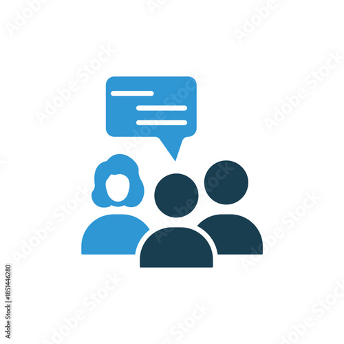 social icons outline and Flat Style,transparent background