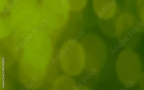 The image features a soft, ethereal abstract background characterized by out-of-focus light circles, commonly known as bokeh