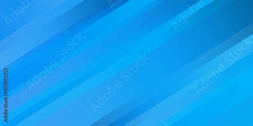 Abstract overlap blue 3D background. Simple papercut design pattern with shadow and light.