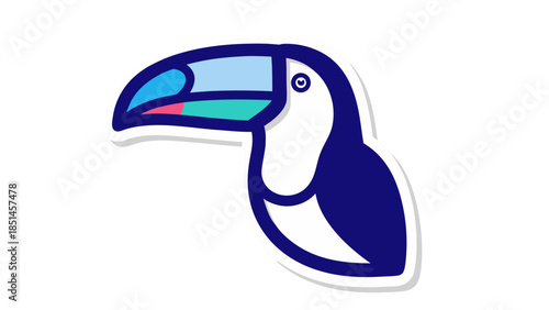 Stylized Toucan Illustration