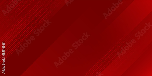 Abstract red diagonal layered background with modern geometric shapes and subtle halftone texture. Dynamic dark red gradient backdrop for business presentations, banners, branding, marketing materials