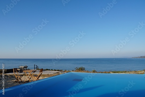 view of Pacific Ocean from Aki City, Kochi - Japan