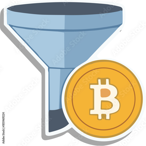 Bitcoin Filter Icon: Cryptocurrency Filtering and Processing