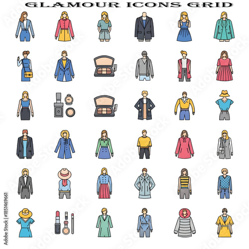 Glamorous Style Portrait with Luxury Fashion and Sparkling Elegance