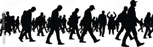 Black silhouettes of three police or patrol motorcycles with riders and windshields, representing law enforcement, security, road travel, public safety, and official transport vehicles.